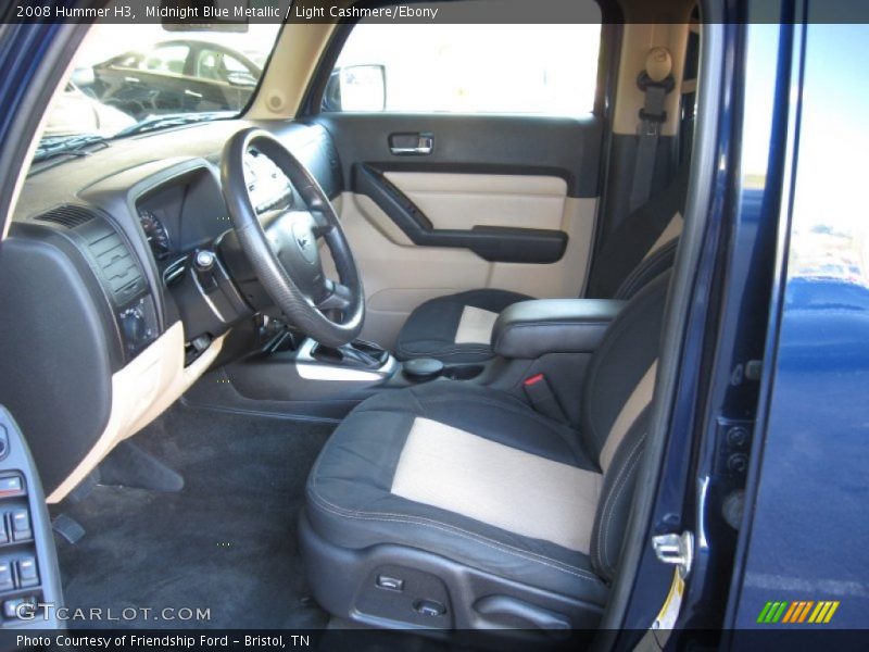 Midnight Blue Metallic / Light Cashmere/Ebony 2008 Hummer H3