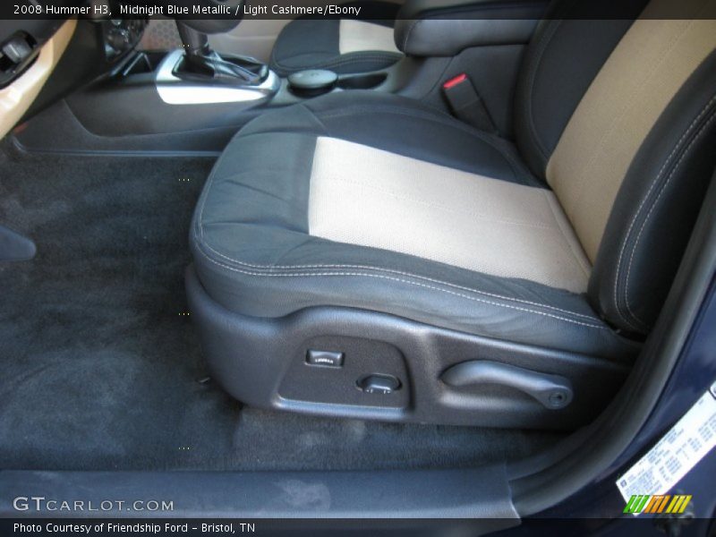 Midnight Blue Metallic / Light Cashmere/Ebony 2008 Hummer H3