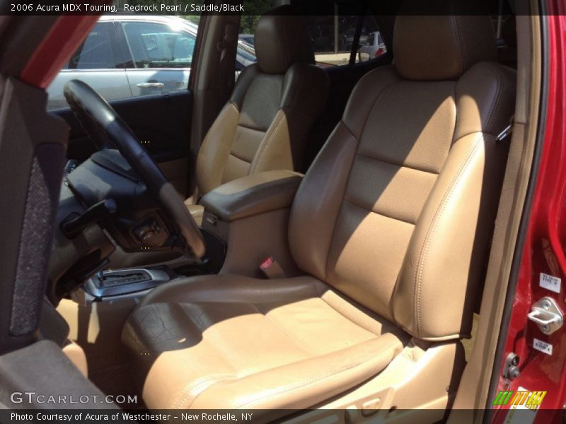 Redrock Pearl / Saddle/Black 2006 Acura MDX Touring