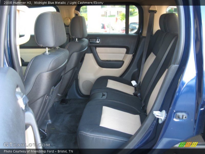 Midnight Blue Metallic / Light Cashmere/Ebony 2008 Hummer H3