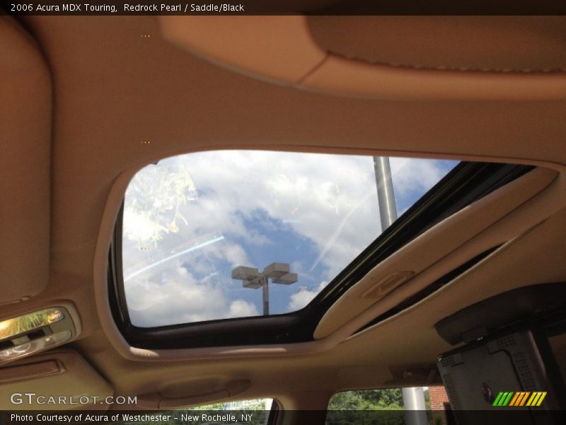 Redrock Pearl / Saddle/Black 2006 Acura MDX Touring