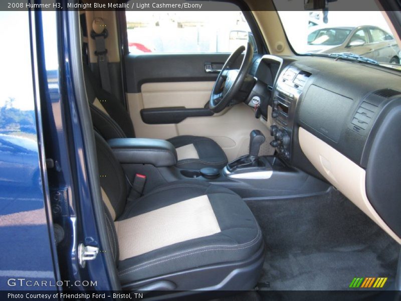 Midnight Blue Metallic / Light Cashmere/Ebony 2008 Hummer H3