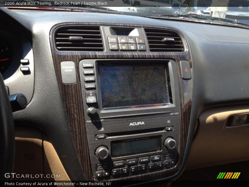 Redrock Pearl / Saddle/Black 2006 Acura MDX Touring