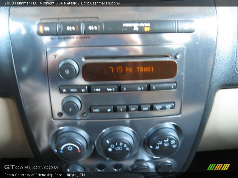 Midnight Blue Metallic / Light Cashmere/Ebony 2008 Hummer H3