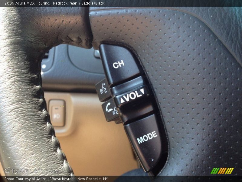 Redrock Pearl / Saddle/Black 2006 Acura MDX Touring