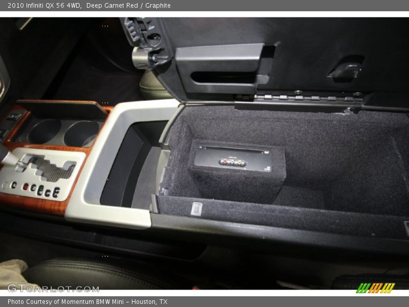 Deep Garnet Red / Graphite 2010 Infiniti QX 56 4WD