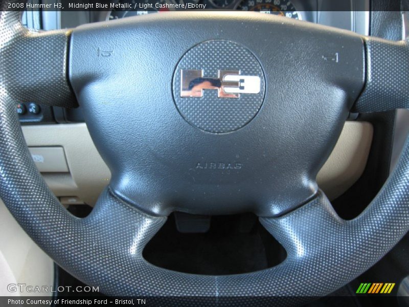 Midnight Blue Metallic / Light Cashmere/Ebony 2008 Hummer H3