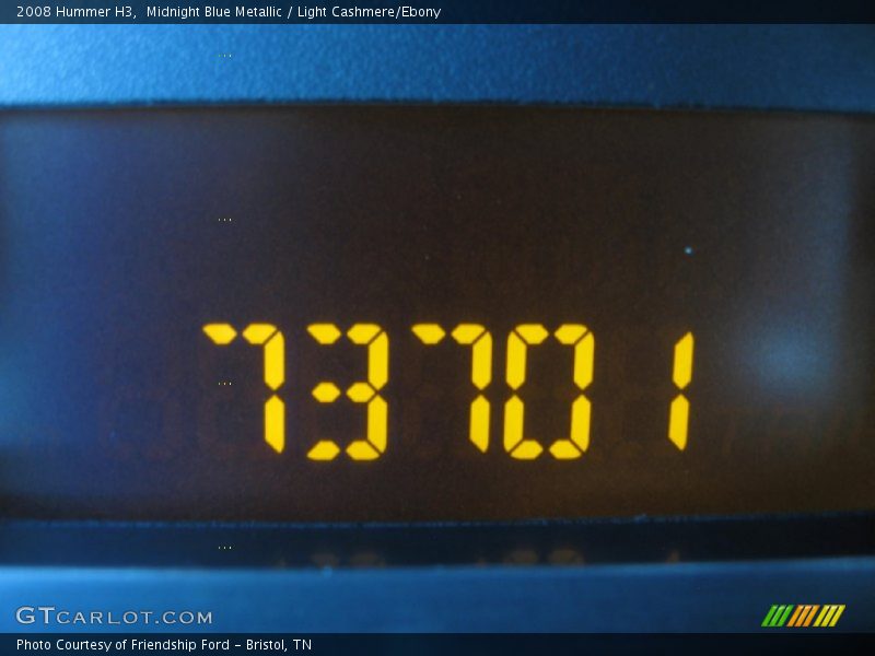 Midnight Blue Metallic / Light Cashmere/Ebony 2008 Hummer H3