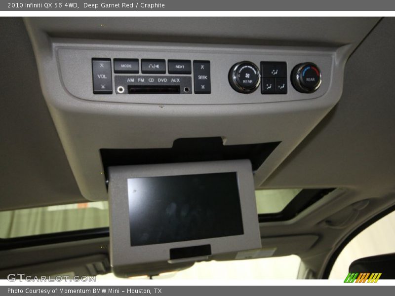 Deep Garnet Red / Graphite 2010 Infiniti QX 56 4WD