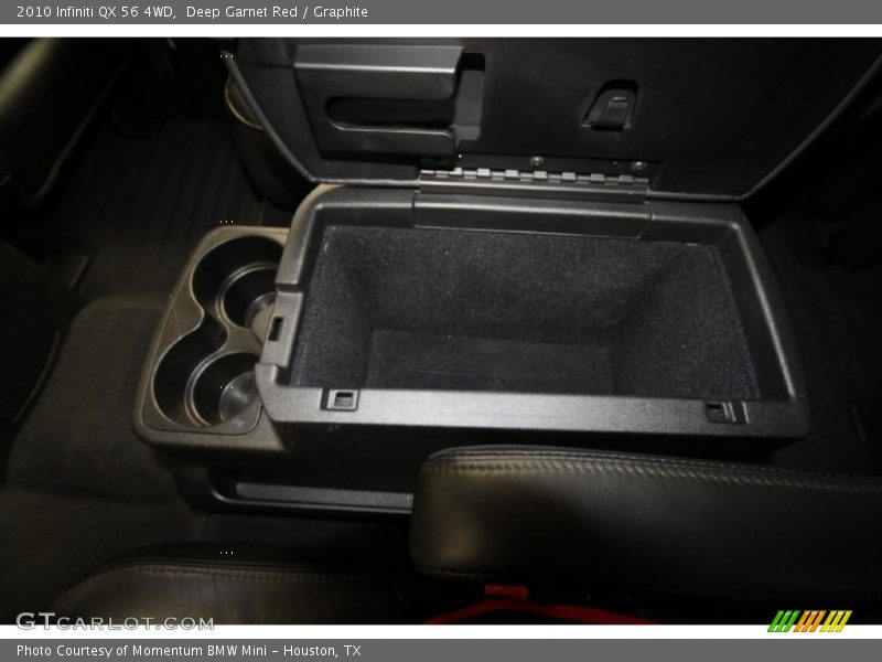 Deep Garnet Red / Graphite 2010 Infiniti QX 56 4WD