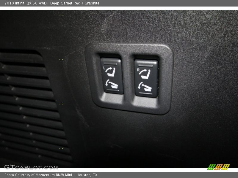 Deep Garnet Red / Graphite 2010 Infiniti QX 56 4WD