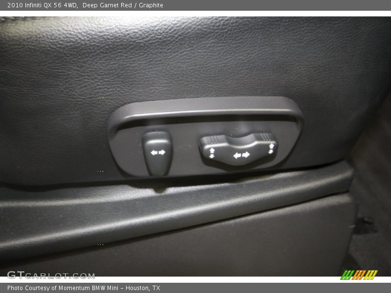 Deep Garnet Red / Graphite 2010 Infiniti QX 56 4WD