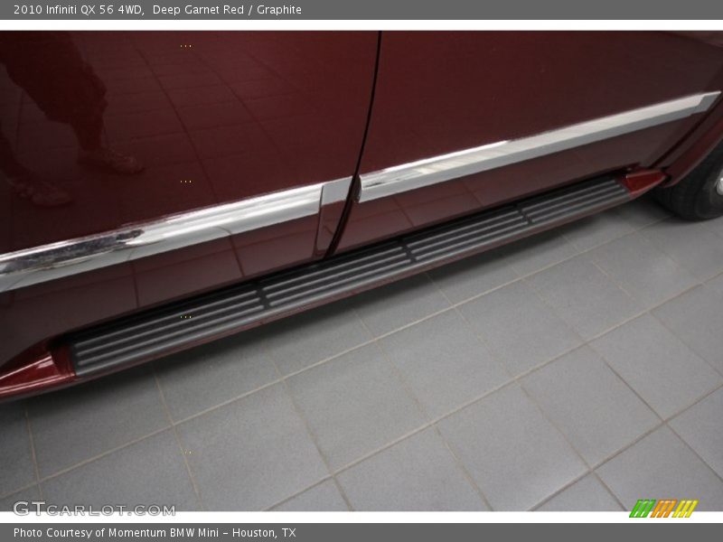 Deep Garnet Red / Graphite 2010 Infiniti QX 56 4WD