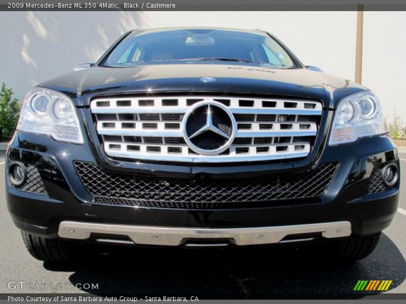 Black / Cashmere 2009 Mercedes-Benz ML 350 4Matic