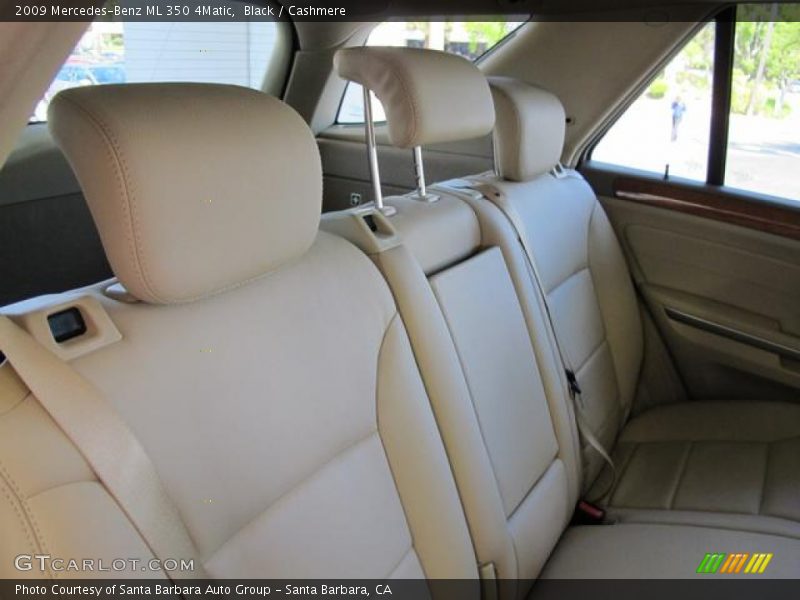 Black / Cashmere 2009 Mercedes-Benz ML 350 4Matic