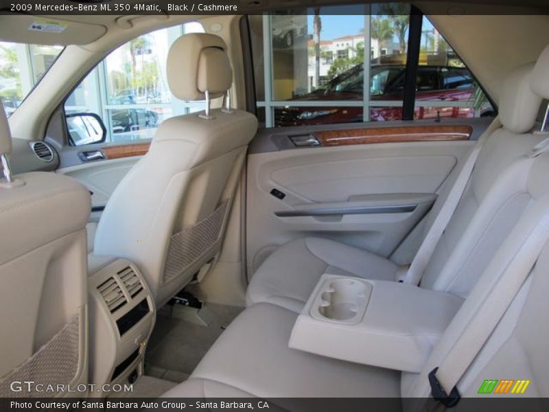 Black / Cashmere 2009 Mercedes-Benz ML 350 4Matic