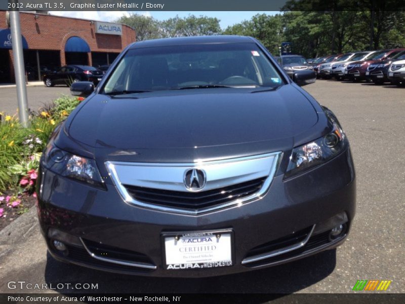 Graphite Luster Metallic / Ebony 2012 Acura TL 3.5