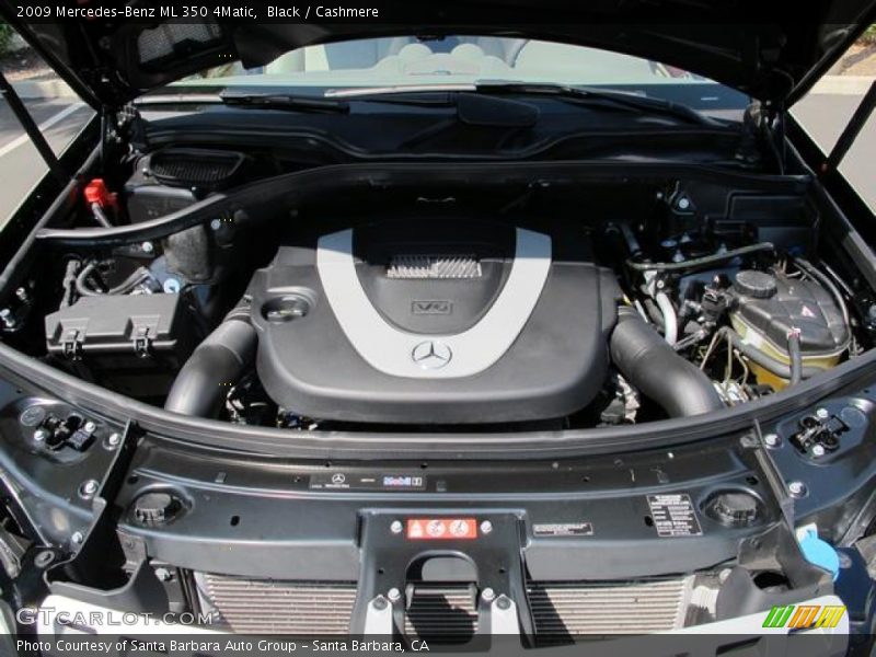 Black / Cashmere 2009 Mercedes-Benz ML 350 4Matic