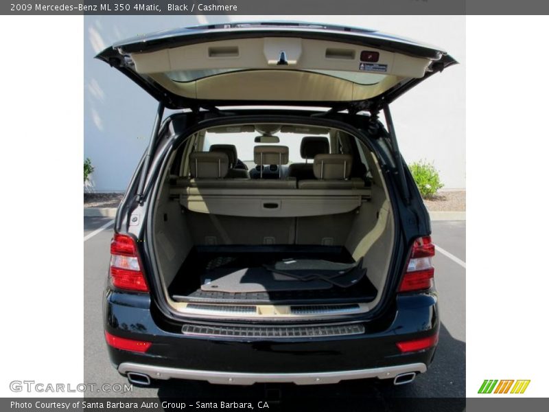 Black / Cashmere 2009 Mercedes-Benz ML 350 4Matic