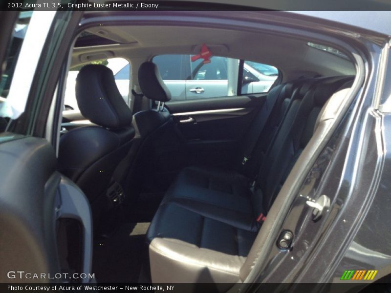 Graphite Luster Metallic / Ebony 2012 Acura TL 3.5