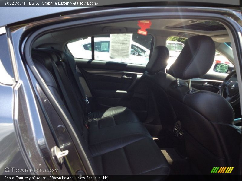Graphite Luster Metallic / Ebony 2012 Acura TL 3.5