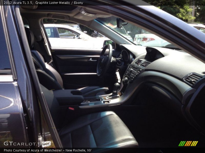 Graphite Luster Metallic / Ebony 2012 Acura TL 3.5