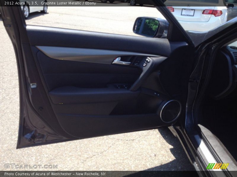Graphite Luster Metallic / Ebony 2012 Acura TL 3.5