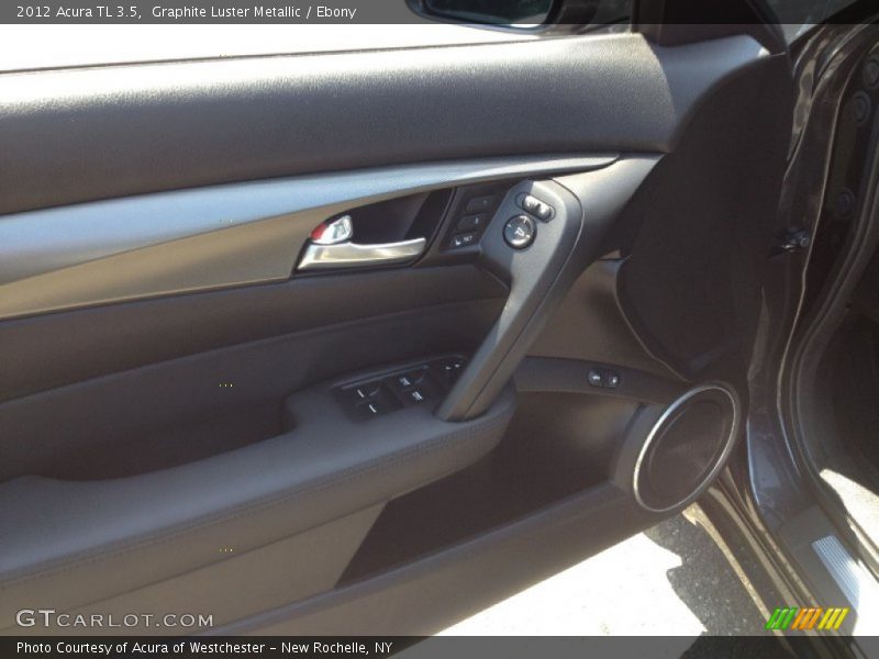 Graphite Luster Metallic / Ebony 2012 Acura TL 3.5