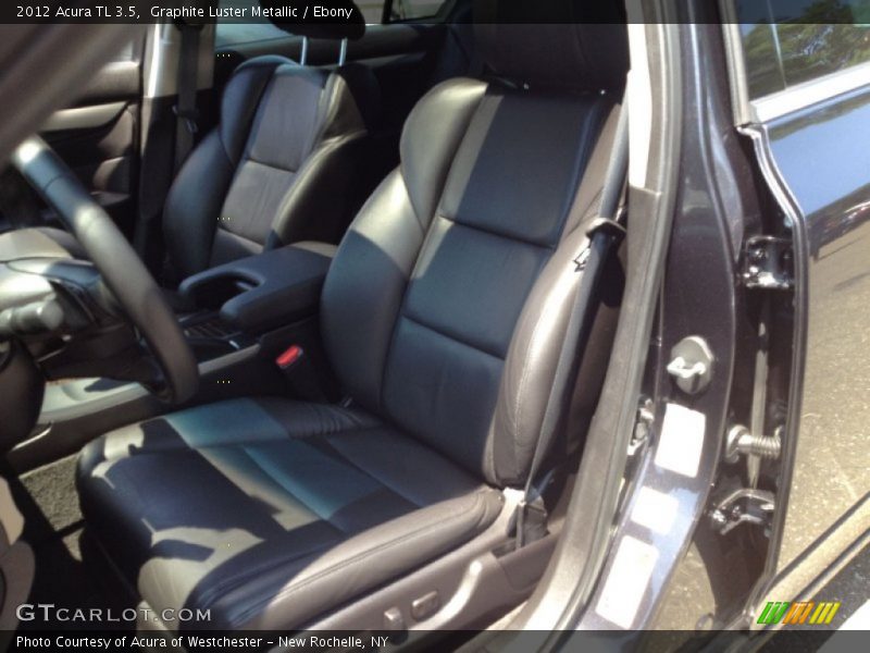 Graphite Luster Metallic / Ebony 2012 Acura TL 3.5