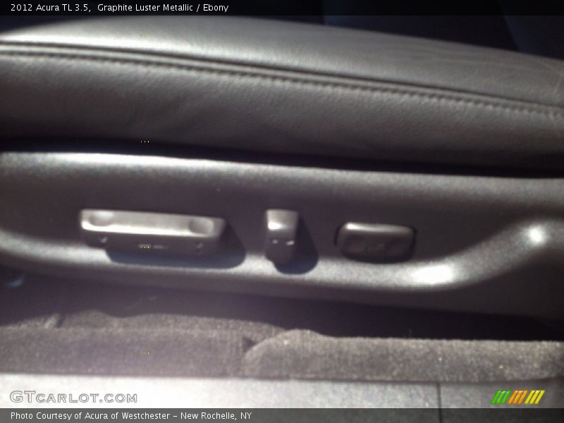Graphite Luster Metallic / Ebony 2012 Acura TL 3.5