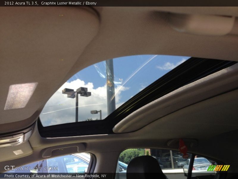 Graphite Luster Metallic / Ebony 2012 Acura TL 3.5