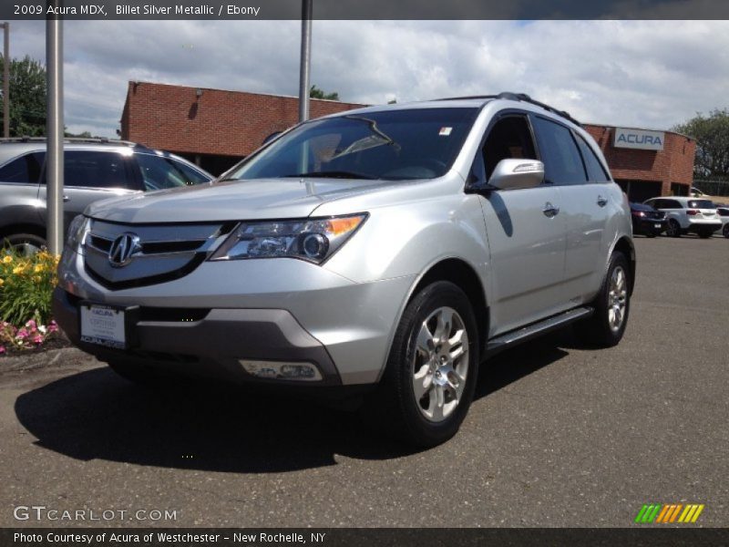 Billet Silver Metallic / Ebony 2009 Acura MDX