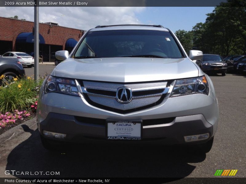 Billet Silver Metallic / Ebony 2009 Acura MDX