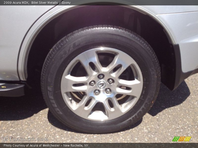 Billet Silver Metallic / Ebony 2009 Acura MDX