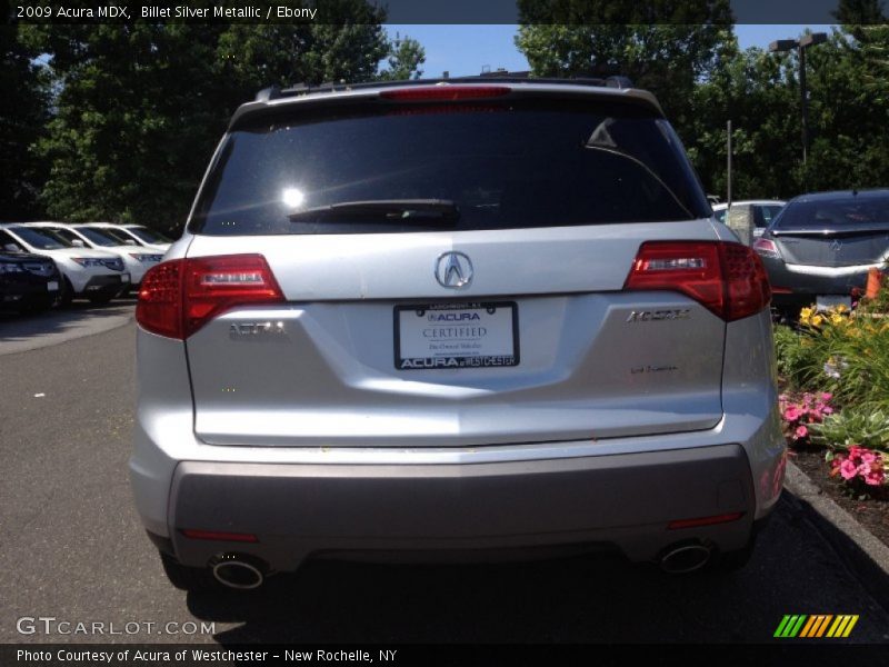 Billet Silver Metallic / Ebony 2009 Acura MDX
