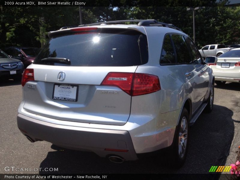 Billet Silver Metallic / Ebony 2009 Acura MDX
