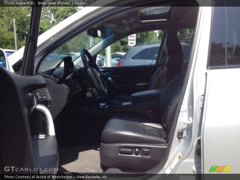Billet Silver Metallic / Ebony 2009 Acura MDX