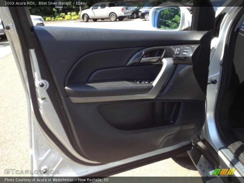 Billet Silver Metallic / Ebony 2009 Acura MDX