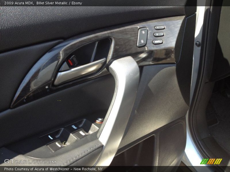 Billet Silver Metallic / Ebony 2009 Acura MDX