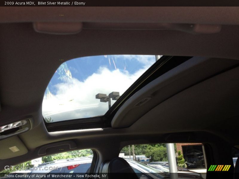 Billet Silver Metallic / Ebony 2009 Acura MDX