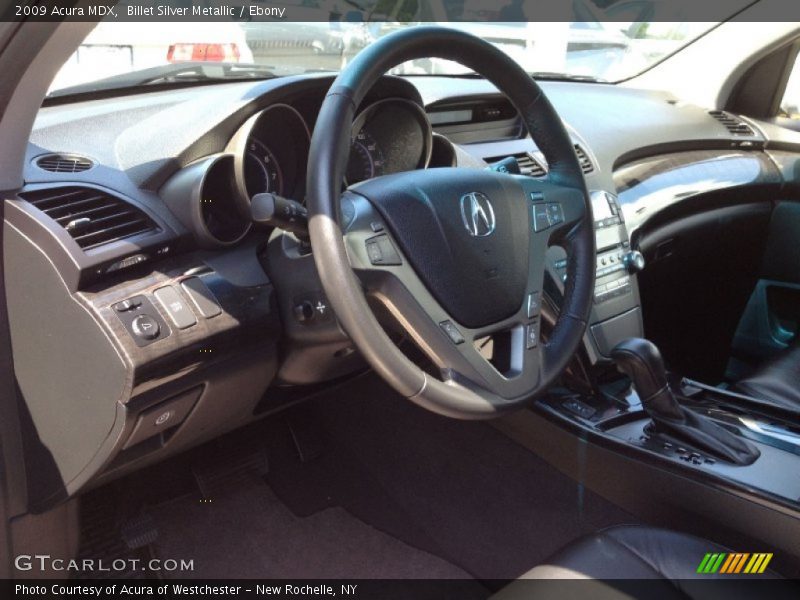 Billet Silver Metallic / Ebony 2009 Acura MDX