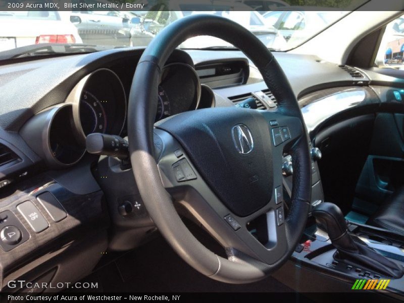 Billet Silver Metallic / Ebony 2009 Acura MDX