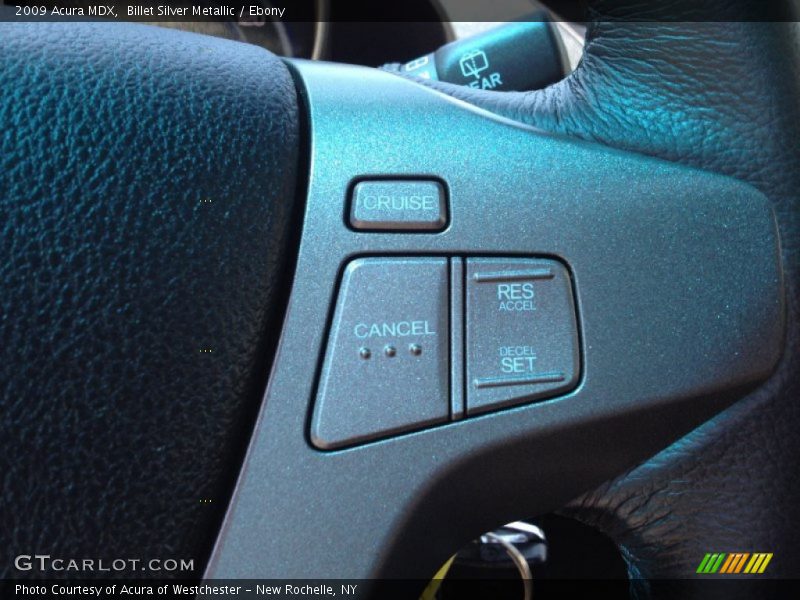Billet Silver Metallic / Ebony 2009 Acura MDX