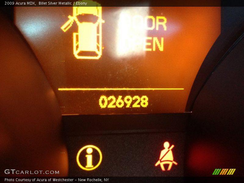 Billet Silver Metallic / Ebony 2009 Acura MDX