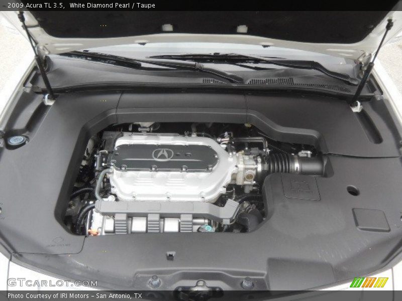 White Diamond Pearl / Taupe 2009 Acura TL 3.5