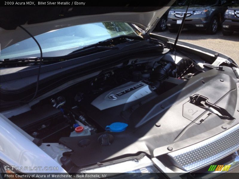Billet Silver Metallic / Ebony 2009 Acura MDX