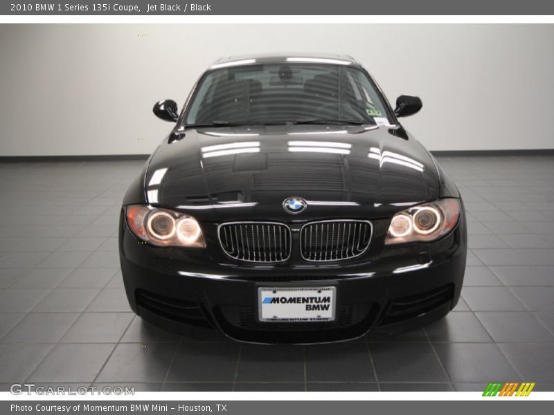 Jet Black / Black 2010 BMW 1 Series 135i Coupe