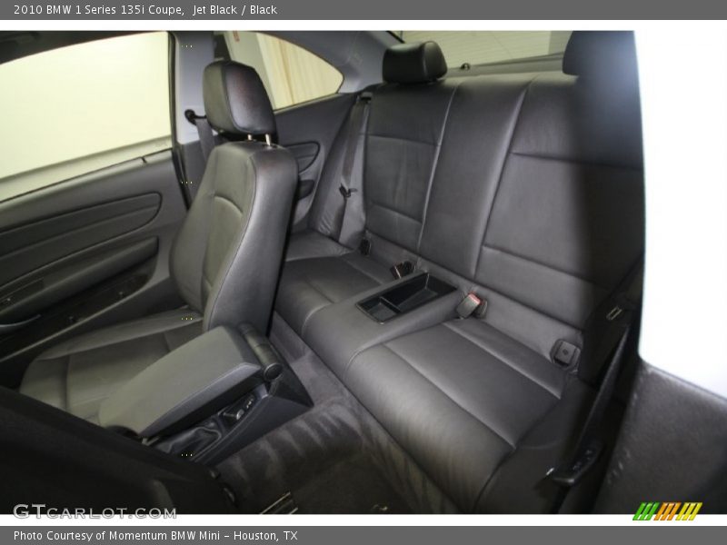 Jet Black / Black 2010 BMW 1 Series 135i Coupe