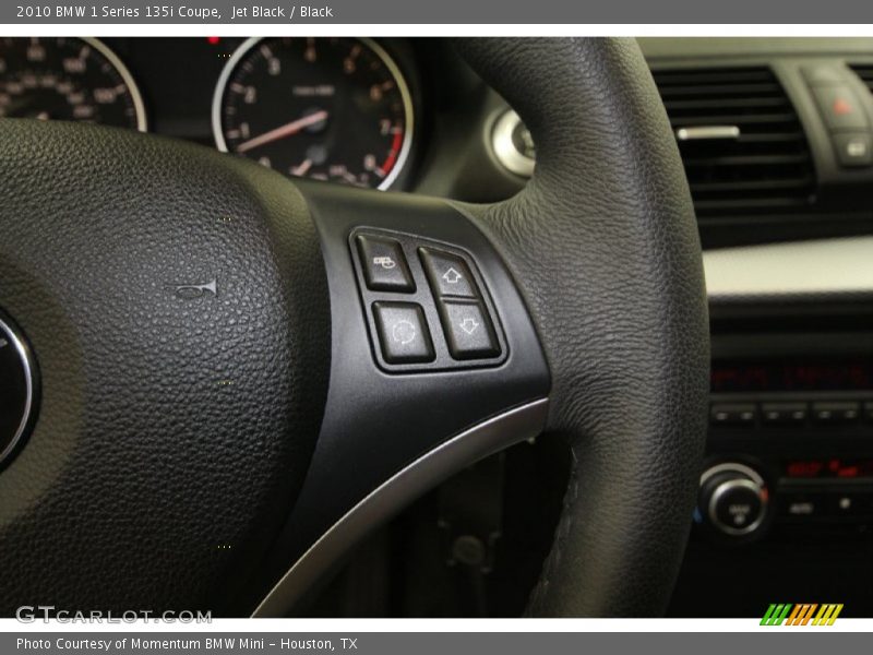 Jet Black / Black 2010 BMW 1 Series 135i Coupe