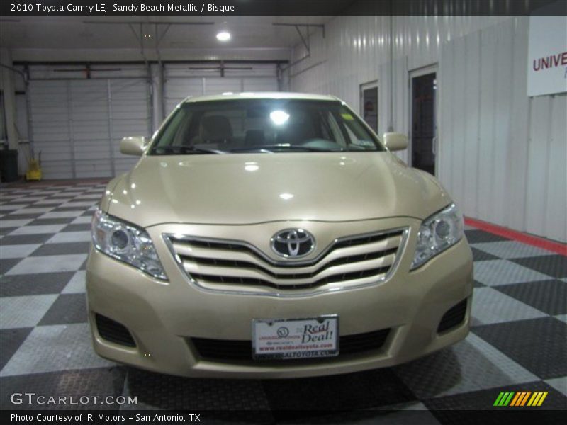 Sandy Beach Metallic / Bisque 2010 Toyota Camry LE